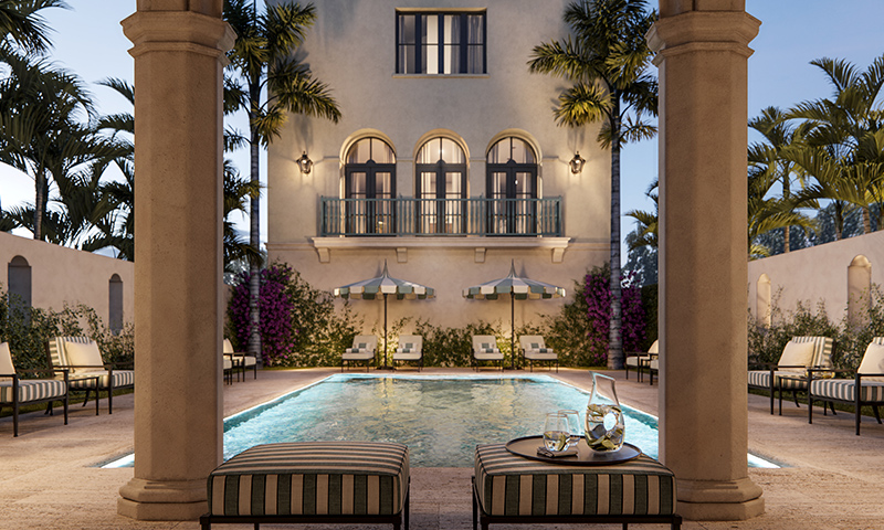 03-The-Village-Coral-Gables-Pool-View